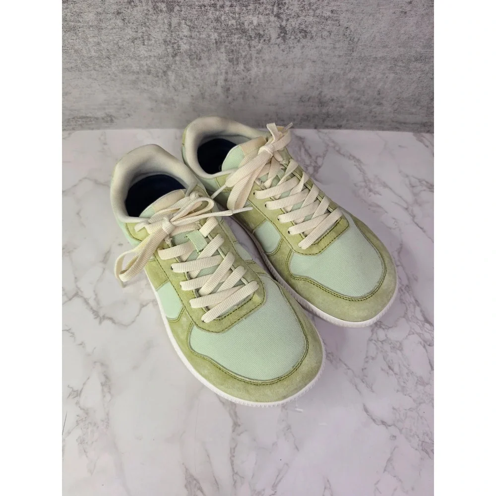 Whitin Barefoot Sneakers Green Minimalist Wide Toe Box Shoes Womens EU40/US9.5